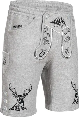 Produktbild von PAULGOS Herren Trachten Jogginghose - Design Trachten Lederhose - JOK4 - in 3 Farben erhältlich - Größe S - 5XL