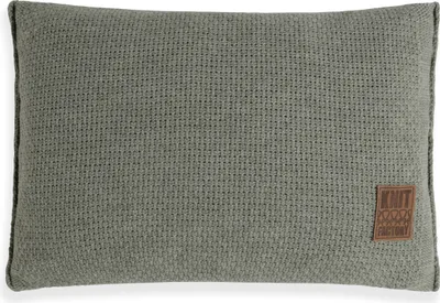 Produktbild von Knit Factory Jesse Kissen - Urban Green - 60x40 cm