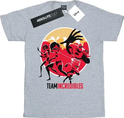 Produktbild von Disney - "Incredibles 2 Team Incredibles" T-Shirt für Herren BI51591 (XXL) (Grau)
