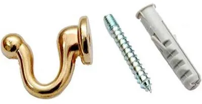 Immagine prodotto di gancetto per tendaggi pesante 37 mm - cromo - blister 2 pezzi