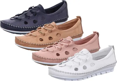 Produktbild von Gemini 003115-01 Schuhe Damen Ballerina Slipper Mokassins, Größe:39 EU, Farbe:Weiß