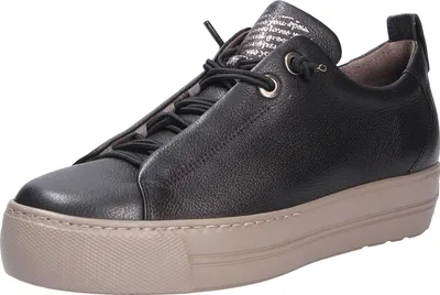 Produktbild von Paul Green Sneaker - Schwarz Glattleder Größe: 38 Normal