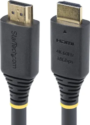 Obrázek produktu pro StarTech.com HDMI2-CABLE-4K60-7M, 7 m, HDMI Typ A (standardní), HDMI Typ A (standardní), 18 Gbit/s, Audio Return Channel (ARC), Černá
