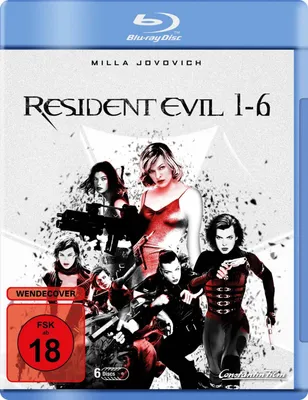 Produktbild von Blu-ray Resident Evil 1-6 [6 BRs]