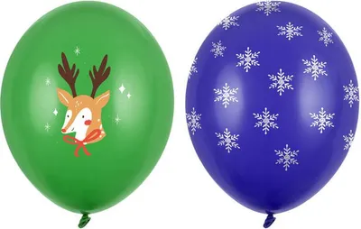 Obrázek produktu pro Latexové balónky Veselé Vánoce 30 cm, 50 kusů