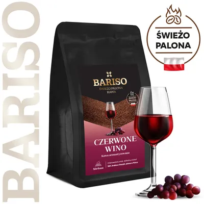 Zdjęcie produktu dla Kawa mielona BARISO CZERWONE WINO 200g