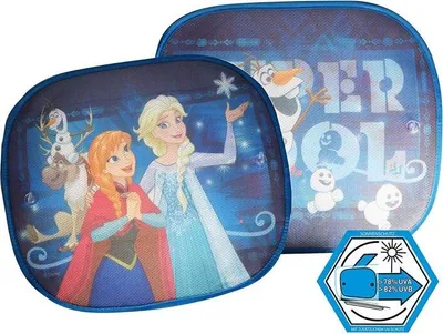 Produktbild von Disney Frozen Die Eiskönigin UV Auto Sonnenschutz Kinder Seitenschutz 44x36cm