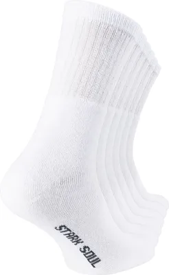 Produktbild von Stark Soul® 6 Paar Tennissocken, Frotteesocken 39-42 weiß