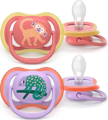 Obrázek produktu pro Philips AVENT Šidítko Ultra air obrázek 18+m dívka, 2ks