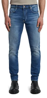 Zdjęcie produktu dla G-STAR Jeans męskie, model 3301 Slim, kolor niebieski (Vintage sakarya 51001-E106-H703), rozmiar 29W / 34L
