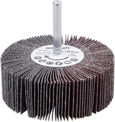 Produktbild von wolfcraft 1 Fächerschleifer Korn 60 Ø 80 x 30