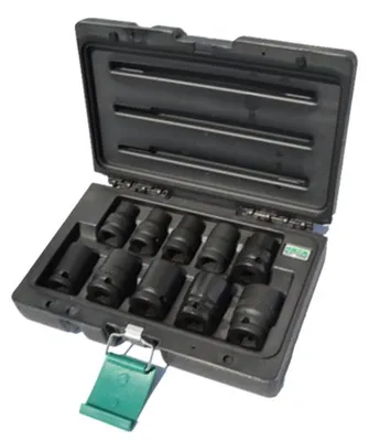 Schlag-Stecknüsse 10-teilig 1/2" 11-24mm WEKTORY HONITON H4001