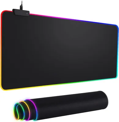 Produktbild von RGB-Mauspad, LED-Mauspad, großes Mauspad, LED und große Mausmatte