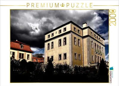 Produktbild von CALVENDO Puzzle Jagdschloss Ettersburg in Thüringen 2000 Teile Puzzle quer | 2000 Teile Lege-Größe 90x67cm Foto-Puzzle für glückliche Stunden