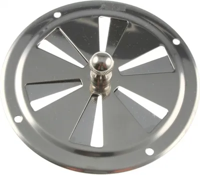 Produktbild von Lüftungsrosette Lüfter Kiemenlüfter Edelstahl 100mm ARBO-INOX