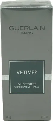 Zdjęcie produktu dla Guerlain Vétiver, Mężczyźni, 100 ml, Bergamotka, Cytryna, Pomarańczowy, Gałka muszkatołowa, Pieprz, Tytoń, Tonkowiec wonny, Wetiwer, Spray
