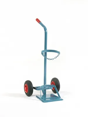 Produktbild von NIES Modellserie F1 Flaschenwagen für 20 l / Ø 210, Vollgummireifen oder Luftreifen:Luftreifen 210mm