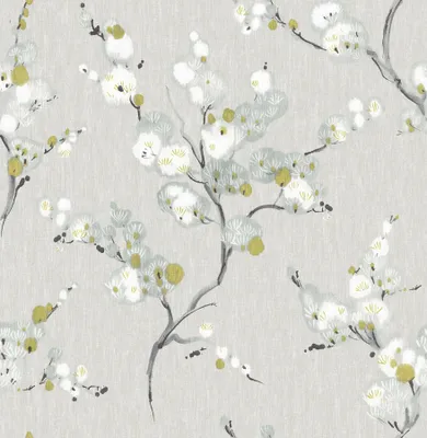 Immagine prodotto di NuWallpaper NU2679 Mirei: carta da parati adesiva, giallo, blu, bianco, verde