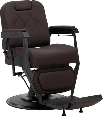 Image de Chaise de barbier Raven - brun, noir
