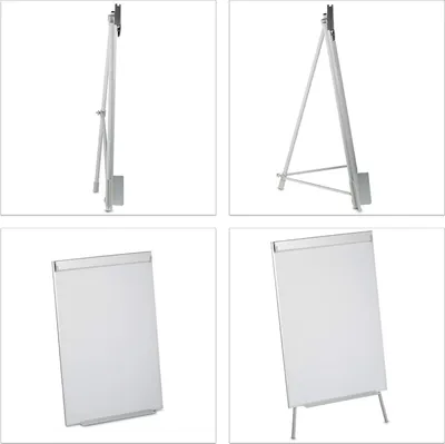 Produktbild von Famanu Flipchart Whiteboard - magnetisch, 90 x 60 cm, höhenverstellbar