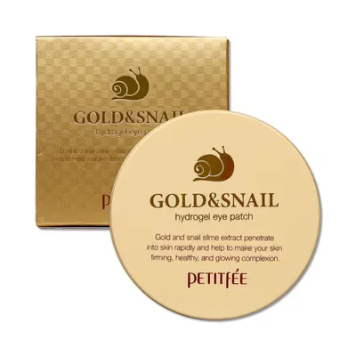 Immagine prodotto di Petitfee Oro e lumaca Cerotto occhi in idrogel 60 pz - Cerotti occhi in idrogel