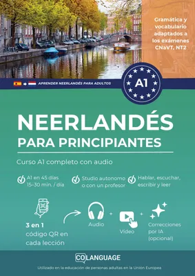 Produktbild von Aprender neerlandés para principiantes - Curso A1 completo con audio