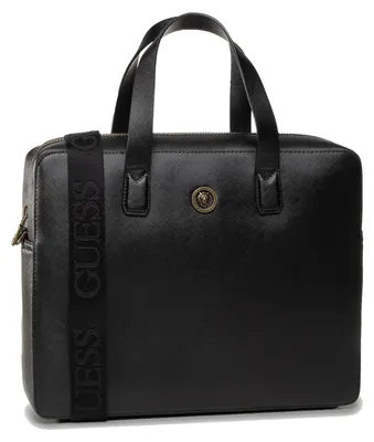 Produktbild von GUESS Herren Tasche "Labtoptasche King" Schwarz #GU605