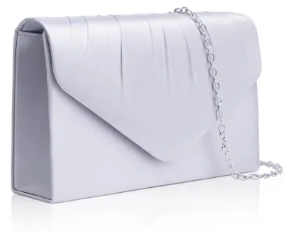 Image de Omgoods - Pochette argentée élégante pour les occasions spéciales