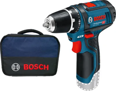 Produktbild von Bosch Akku-Bohrschrauber GSR 12V-15 Solo im Softbag