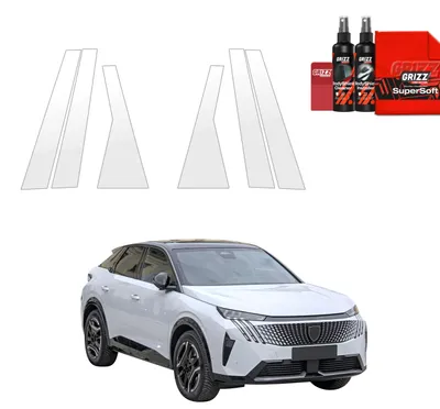Productafbeelding van 6-in-1 beschermfolie Grizz Protector voor de B-C-stijlpen - Peugeot 3008 (2024-2025)