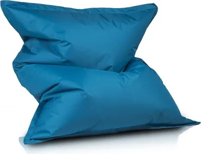 Obrázok produktu pre Polyesterový vankúš M Cushion Sack Pouffe - Mäkký a pohodlný - Farba: modrá