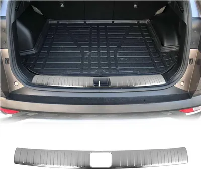 Obrázek produktu pro OMAC Ochrana nárazníku z nerezové oceli pro Hyundai Tucson 2015-2020 Interiér chromovaný kartáčovaný