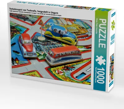 Produktbild von Calvendo Verkehrsspiel von Technofix, hergestellt in Ungarn 1000 Teile Puzzle quer 640x480mm, Huschka Klaus-Peter; 7307515