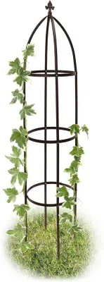 Produktbild von Famanu Rankhilfe Obelisk 190 cm - Wetterfest, Braun