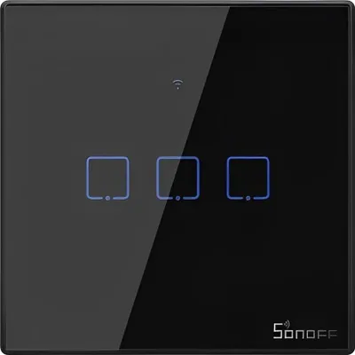 Image de Smart Switch WiFi + RF 433 Sonoff T3 EU TX (3-channels)