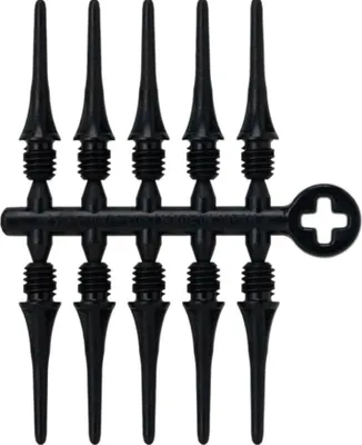 Image de Cosmo Fit Point Plus Short 19mm Noir - 50 pièces