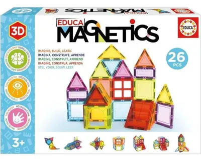 Produktbild von Educa Magnetisches Puzzle 26 Stücke Mehrfarbig Kinder Mehrfarbig One Size