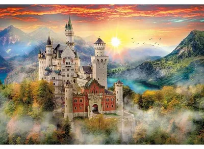 Image de Puzzle chateau du neuschwanstein 2000 pieces - collection paysage - 32559