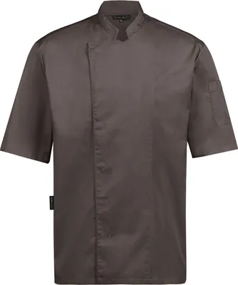 Produktbild von Greiff GASTRO MODA Cuisine Herren Kochjacke Kurzarm Regular Taupe L