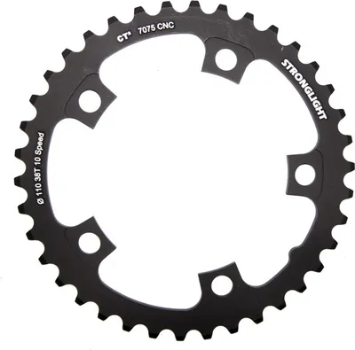 Immagine prodotto di STRONGLIGHT 273702 Ingranaggio Ultegra/E comp. Ultegra, interno 38 denti, 10/11 velocità, nero (1 pezzo)