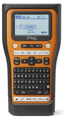 Produktbild von Brother PT-E560BTSP, QWERTZ, HSE/TZe, Wärmeübertragung, 180 x 180 DPI, 30 mm/sek, Verkabelt & Kabellos