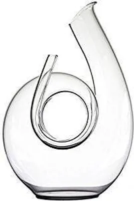 Produktbild von Riedel Dekanter Set Curly mit Riedel Glastuch (2011/04 S1 + 5010/07)  Vorteilsset