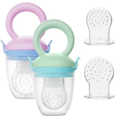 Produktbild von Baby-Fruchtsauger - Silikon-Beißring-Satz - BPA-frei