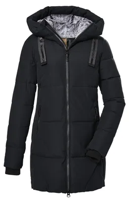 Imagen del producto de G.I.G.A. DX Chaqueta de invierno para mujer/Parka funcional con aspecto de plumón y capucha, modelo GW 15 WMN