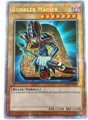 Produktbild von Yu-Gi-Oh! Dunkler Magier- LC01-DE005 - Limitierte Auflage - Quarter Century Secret Rare