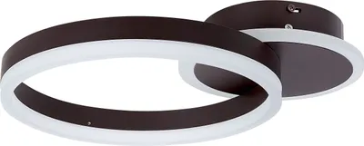 Obrázok produktu pre BELIANI LED lampa čierna hliníková kruhová v tvare prstenca glamour minimalistická obývacia izba spálňa
