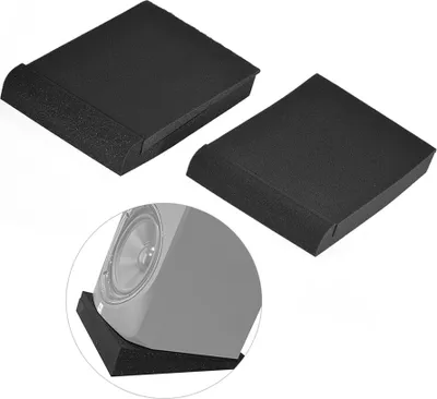 Produktbild von 2er-Pack Studio-Monitor-Lautsprecher-Isolierung, Akustikschaumstoff-Pads, max. 9,6'' * 7,7'' Nutzfläche