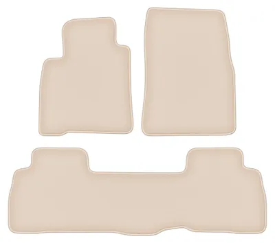 Productafbeelding van Velours automatten voor Toyota Land Cruiser J200 FL vanaf 2015 – 3-delig, beige, op maat – Wielganizator FORTUNA