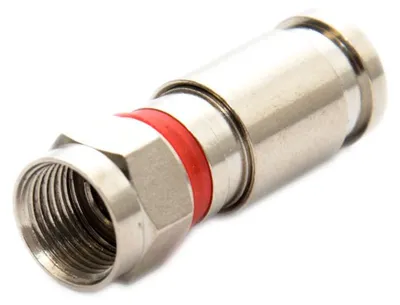 Produktbild von 50x Kompressionsstecker XCon 322 7,5 mm für SAT Kabel Antennen Koaxialkabel
