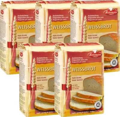 Produktbild von BIELMEIER 5 KG KÜCHENMEISTER Brotbackmischung Weissbrot a 1 KG